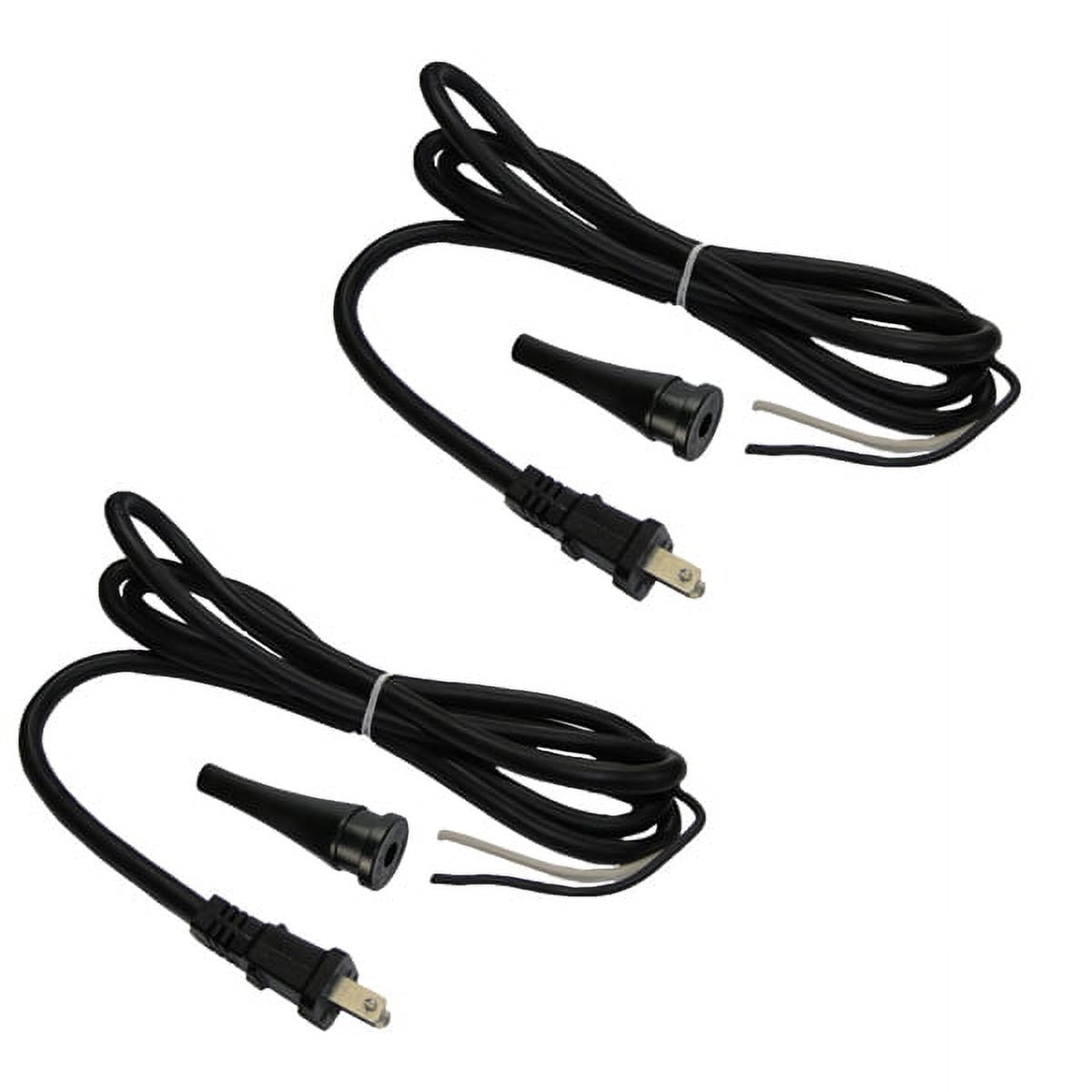 2 Pack Power Cords with Cord Protectors Q1040