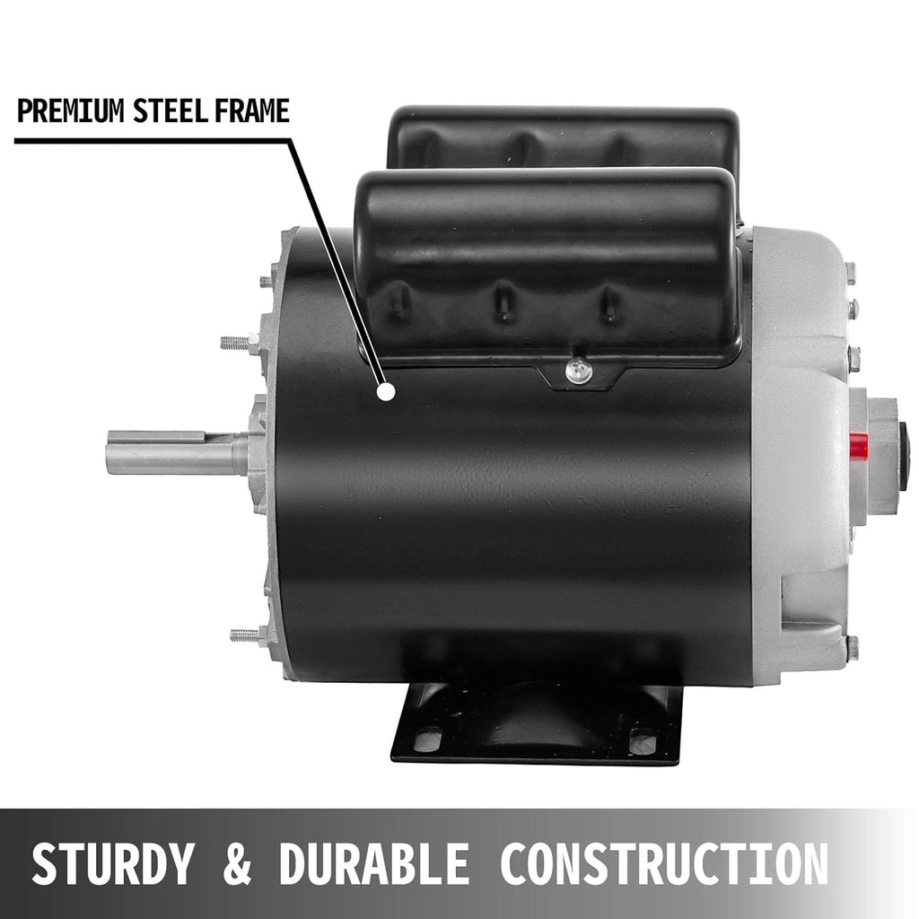 2Hp 3450RPM 115V 230V 56 Frame Single Phase Electric Motor X51843