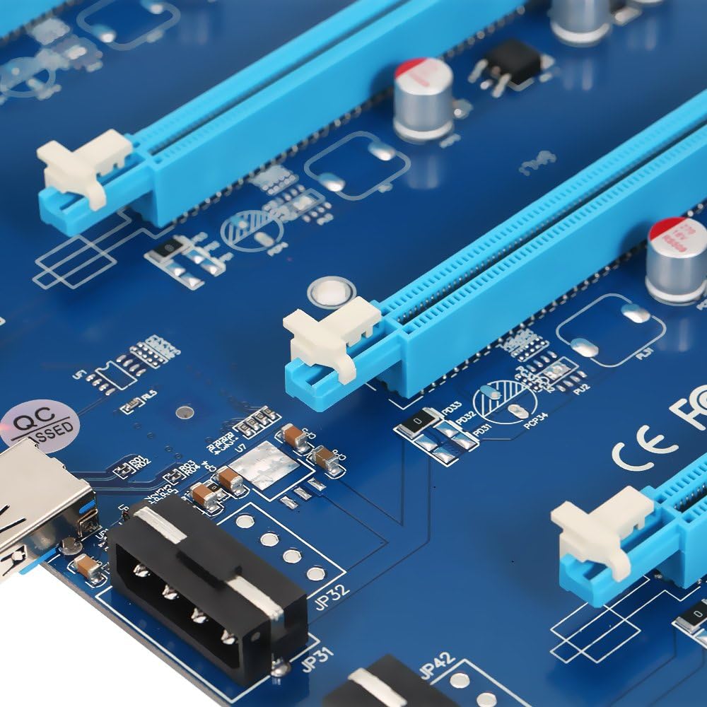 PCI-E 1 to 4 PCI Express 16X Slots Riser Card Adapter E43257