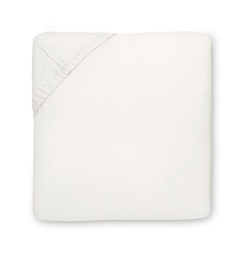 Ivory California King Fitted Sheet Z9961
