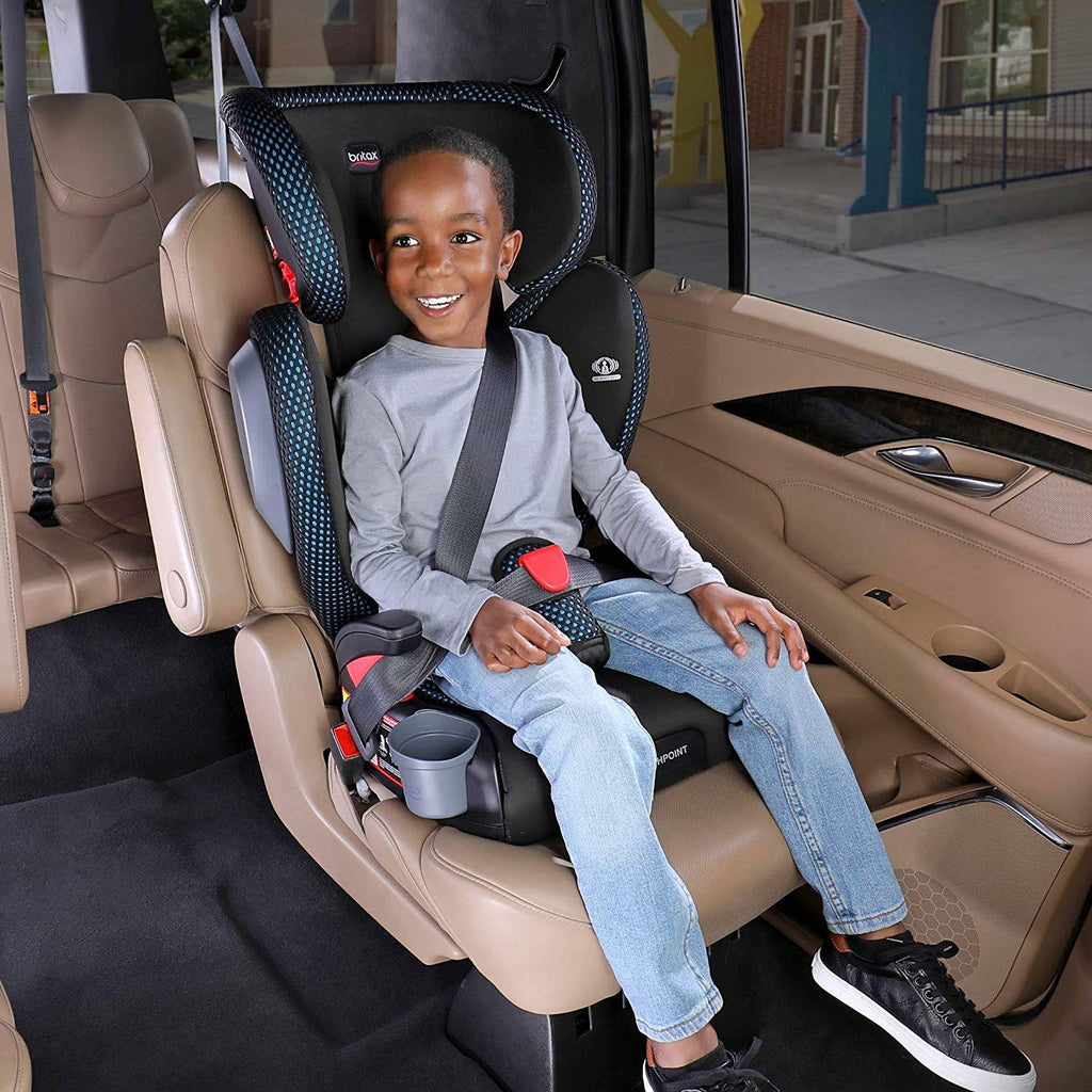 Cool Flow Grey Belt-Positioning Booster Car Seat A179