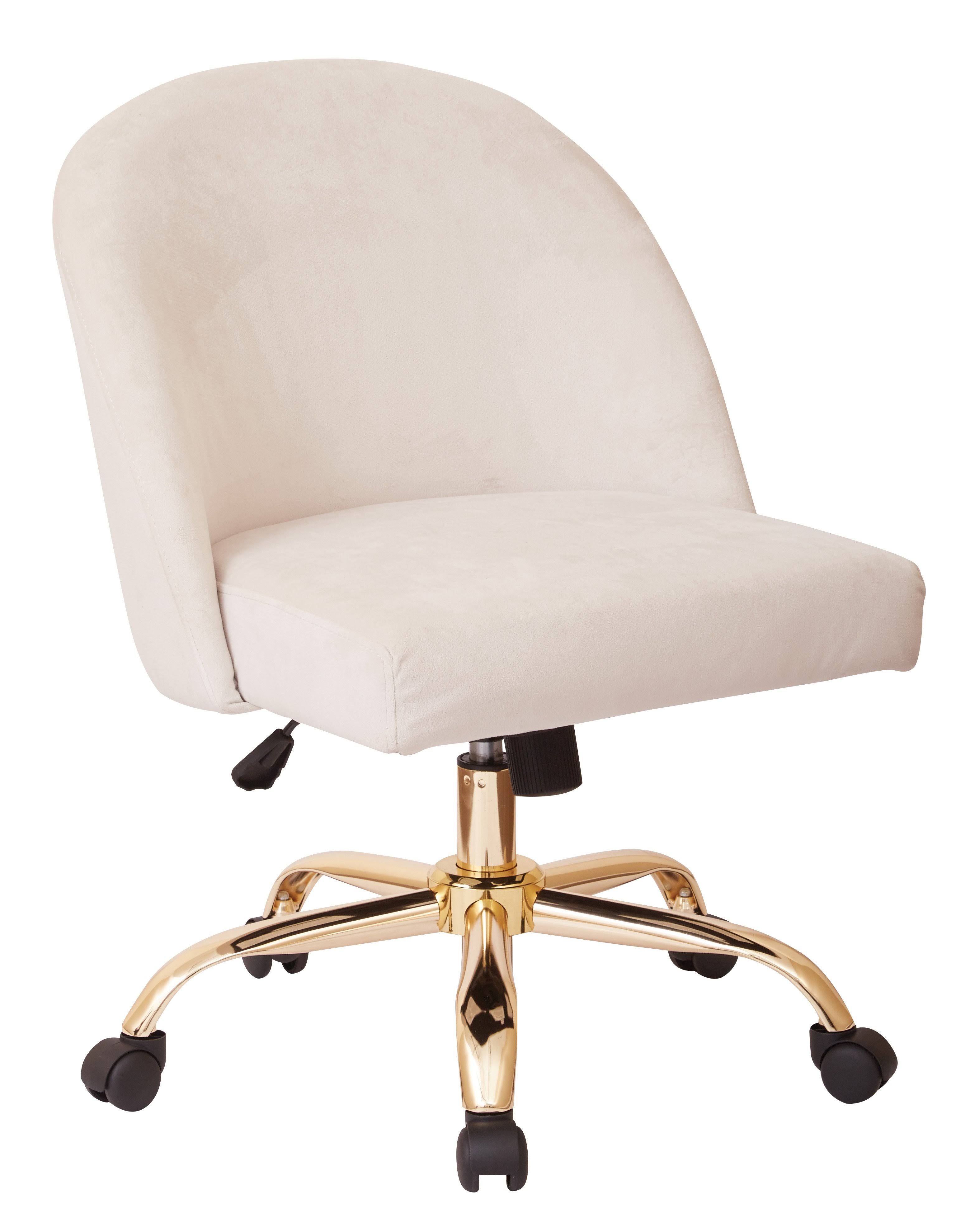 Cream Fabric Office Task Chair G9351