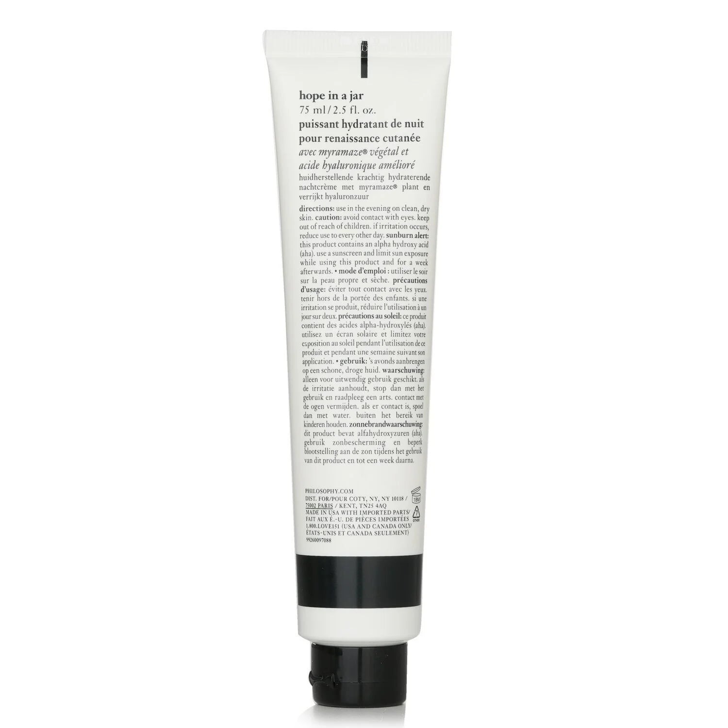 75ml/2.5oz Overnight Hydrator R1113