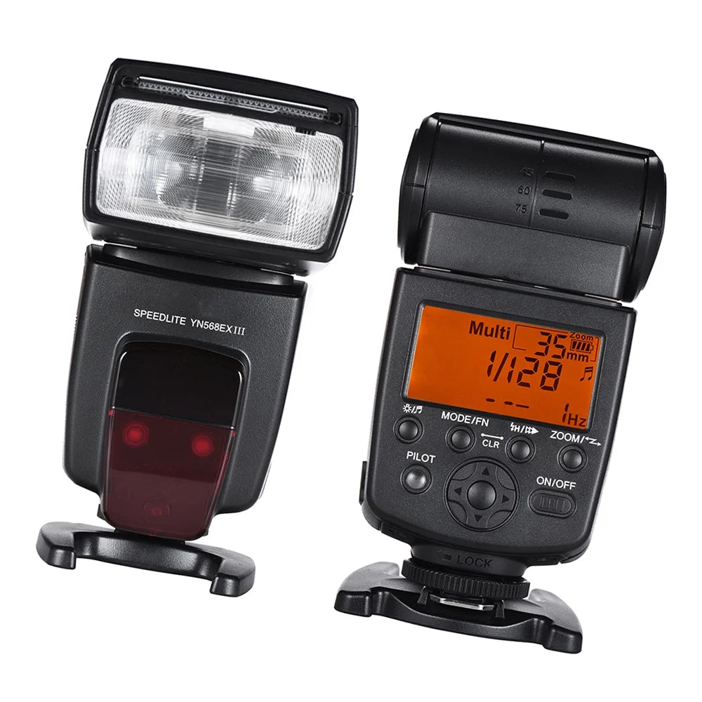 YN568EX III Wireless TTL Flash Speedlite with GN58 High Speed Sync for DSLR Camera A970