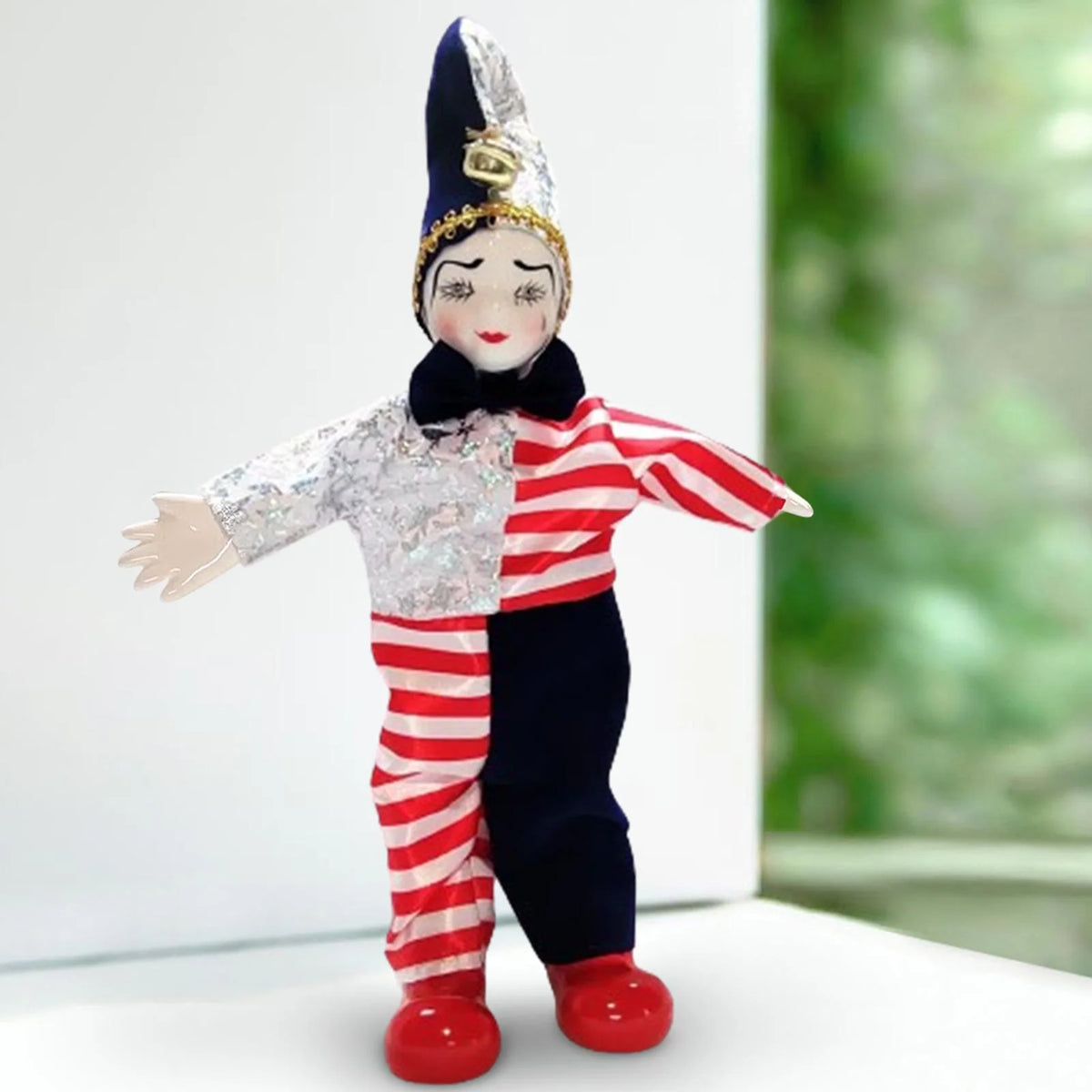 9.84'' Movable Joint Jester Doll T1027