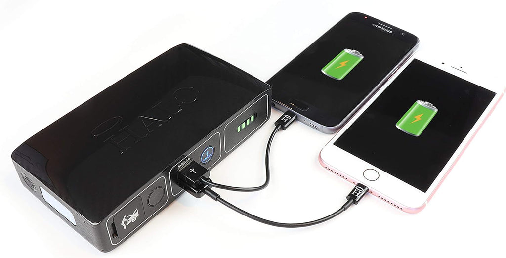 Mint Ombre Car Jump Starter with 2 USB Ports E444693