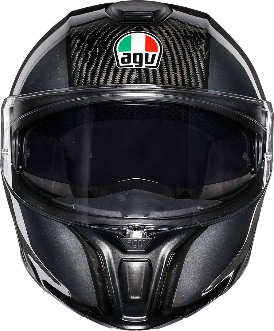 Carbon/Dark Grey Modular Helmet C1384