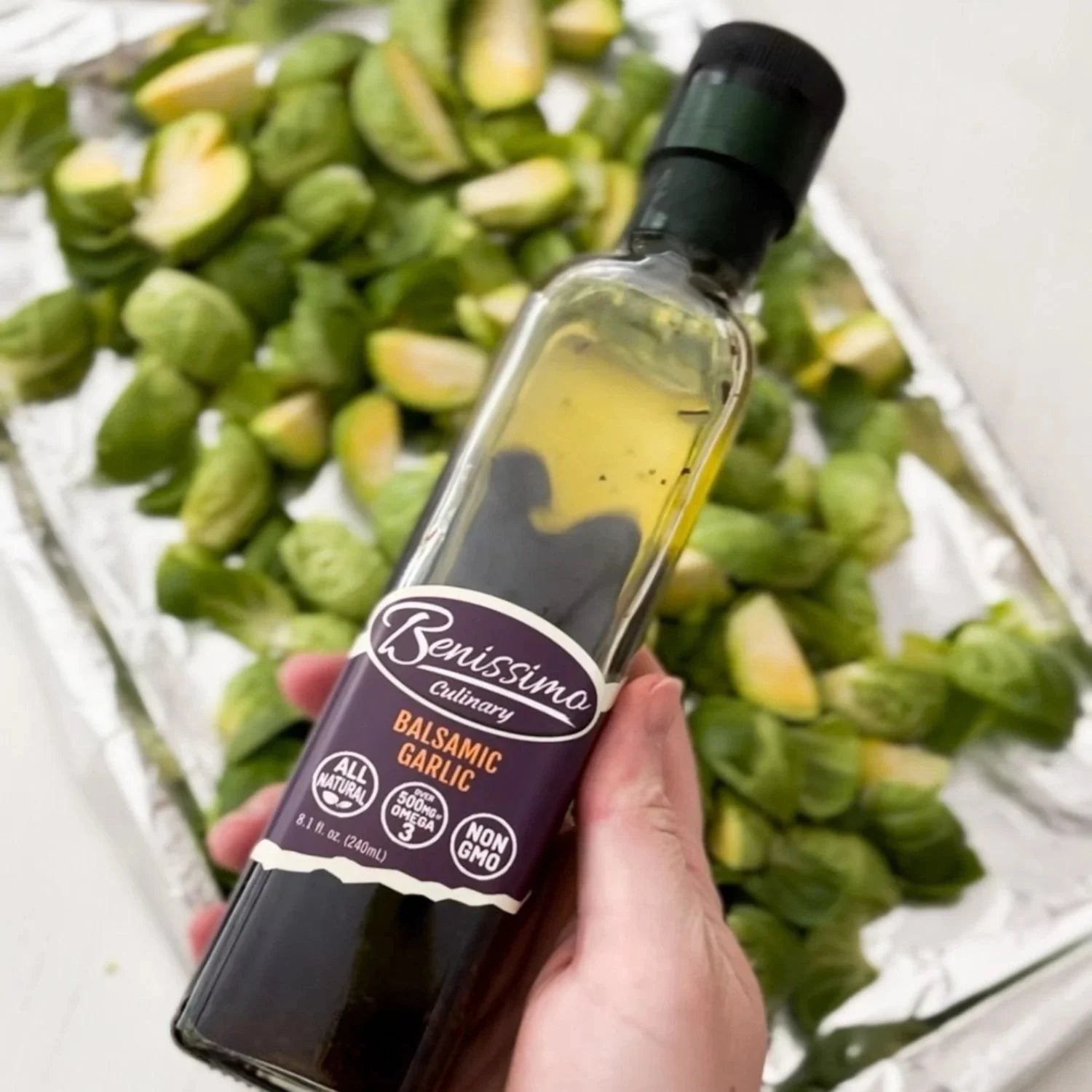 8.1 Fl Oz (3 Pack) Balsamic Garlic Infused Oil B7462