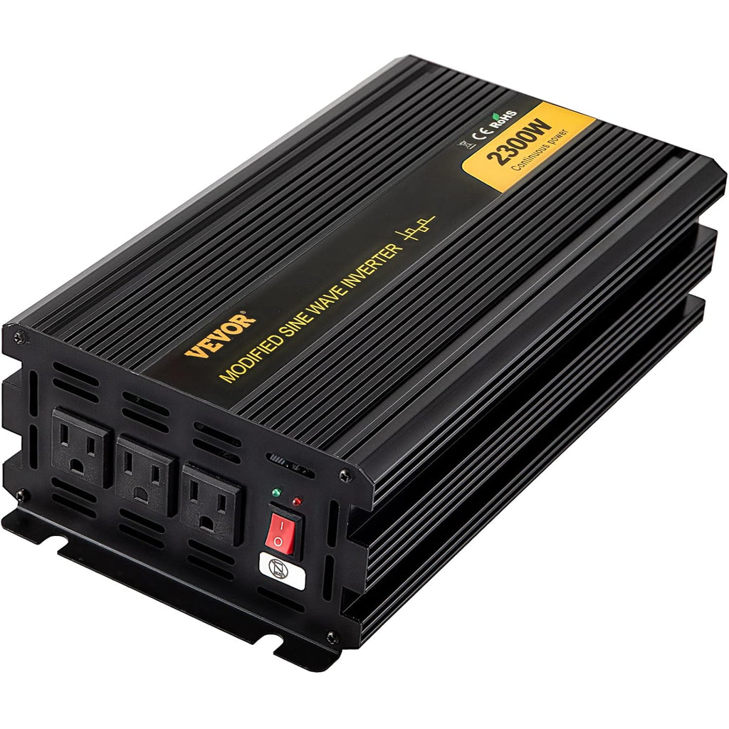 2300W Modified Sine Wave Power Inverter with LCD Remote Controller J17141