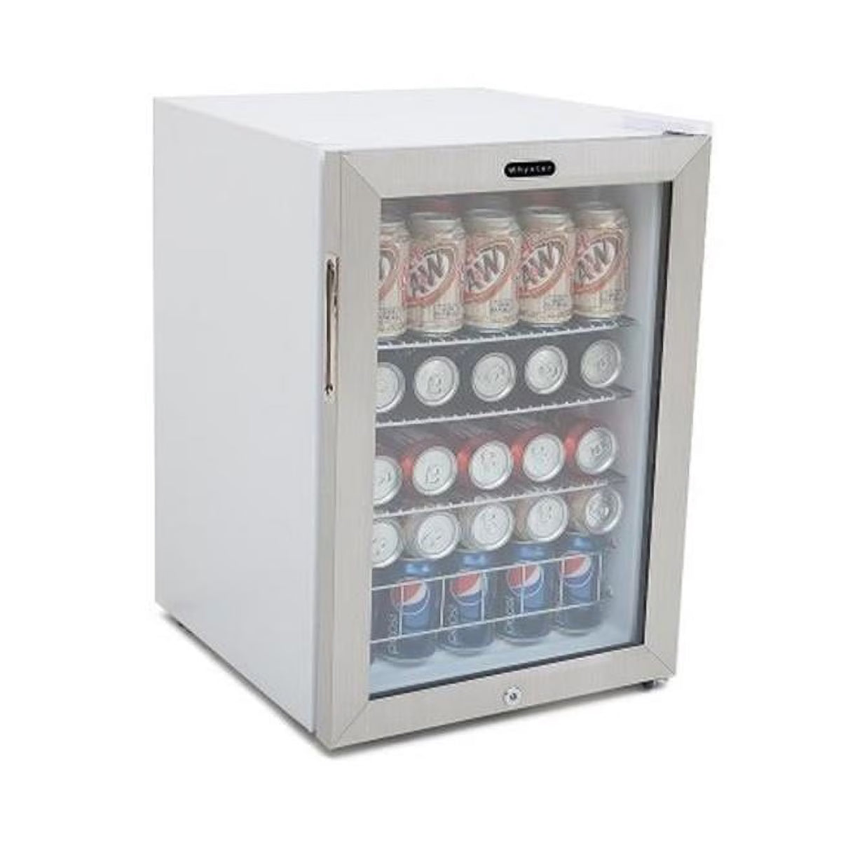 90 Can Capacity Stainless Steel Beverage Refrigerator X50312