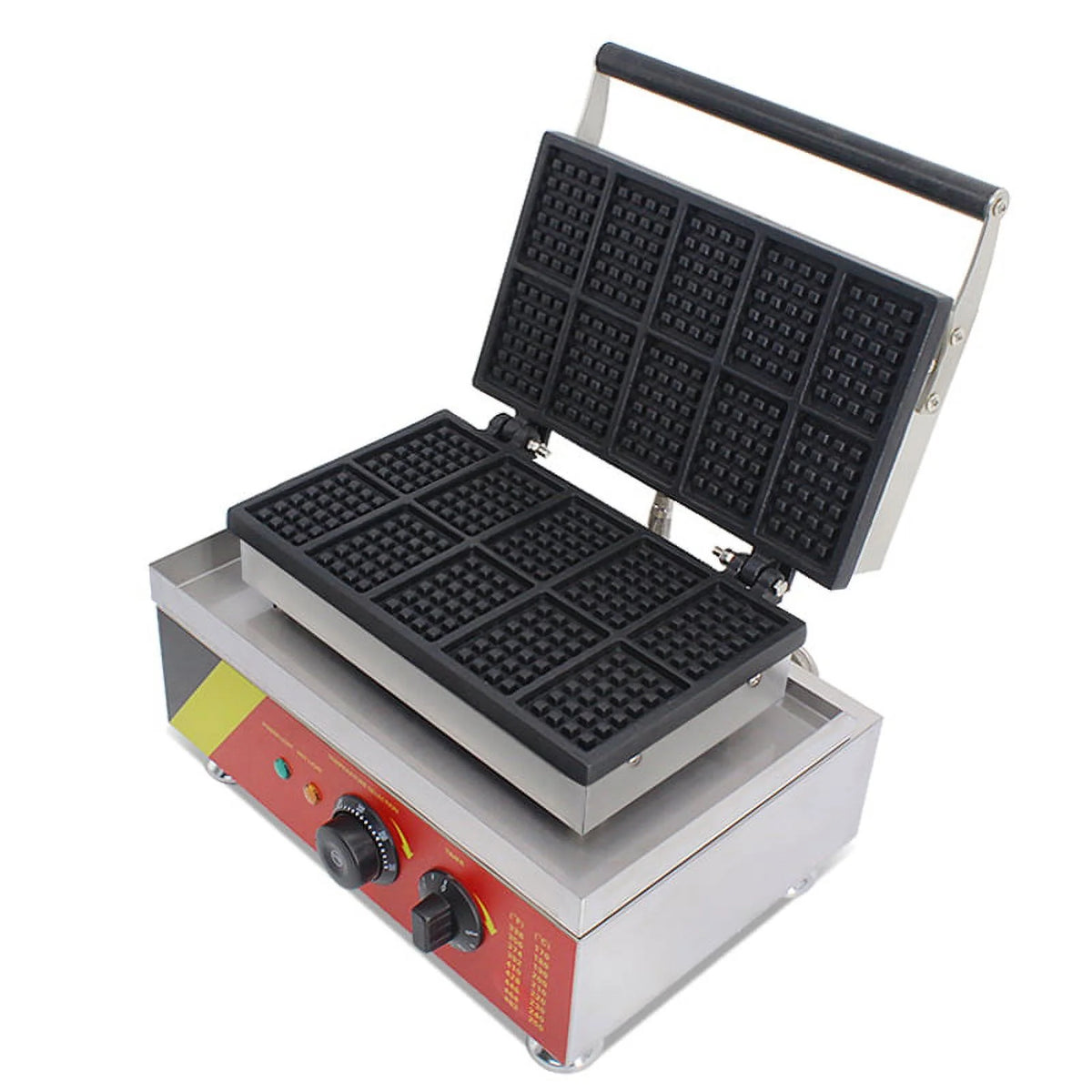 Commercial Nonstick Mini Square Belgian Waffle Maker 110V J709808