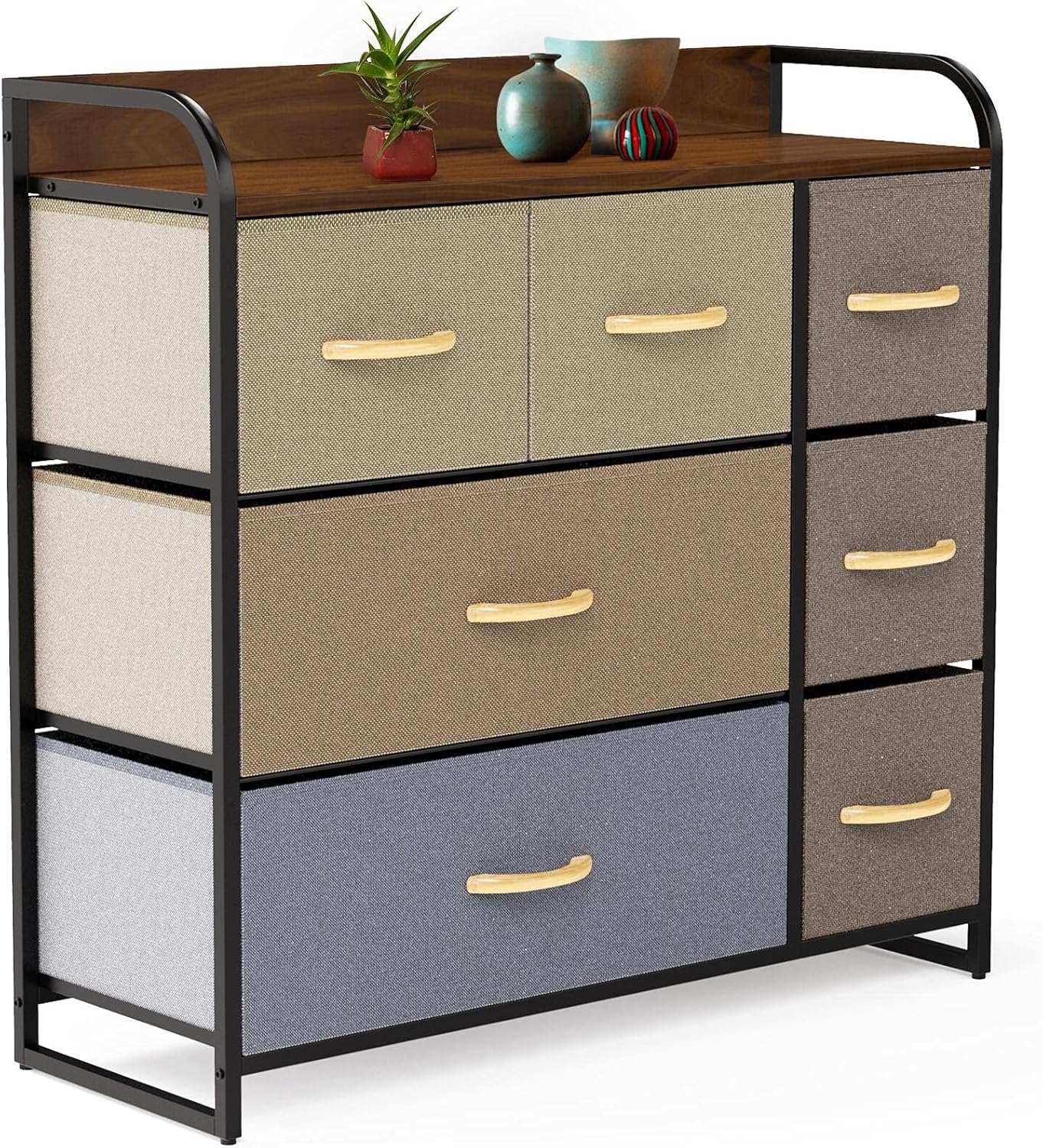7-Drawer Steel Frame Dresser N424501