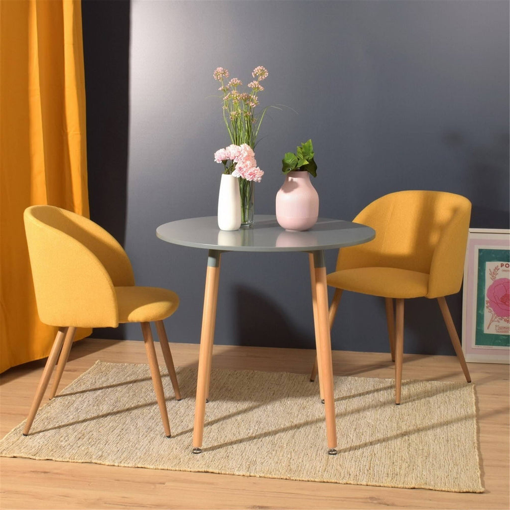 Grey Round Dining Table B877151
