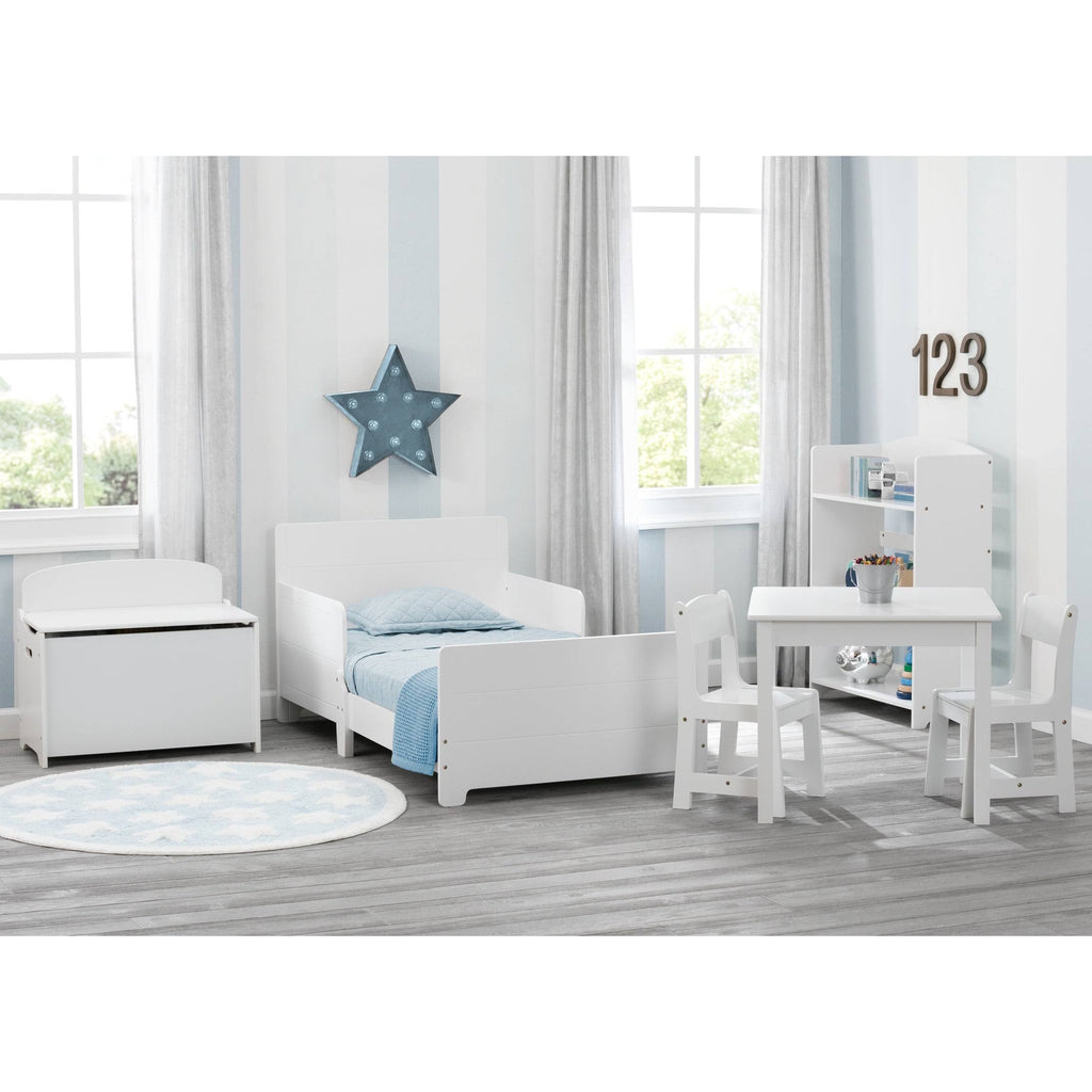 Bianca White Toddler Bed N8384
