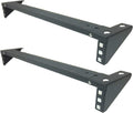2 Pack 1U Foldable 19 Inches Cold Rolled Steel Vertical Wall Mount Rack Including Hardware A846