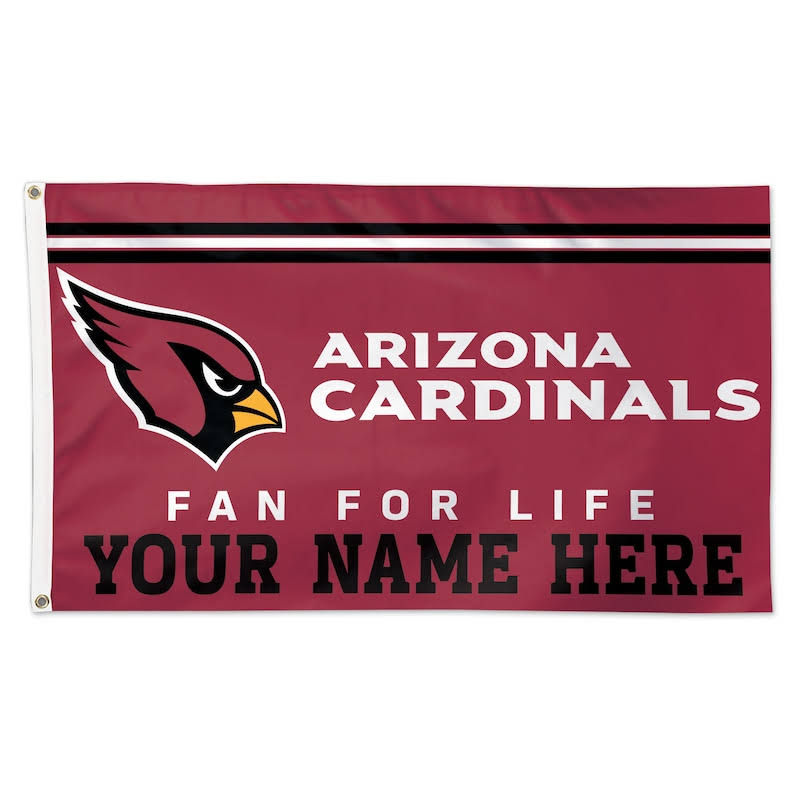 Arizona Cardinals 3& x 5& One-Sided Flag B678364