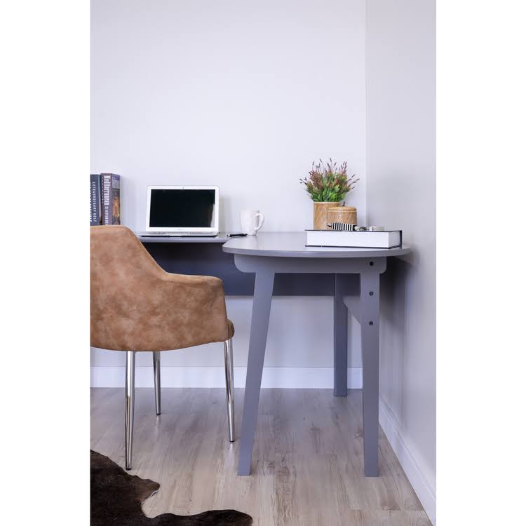 Grey L Shaped Corner Desk O8094