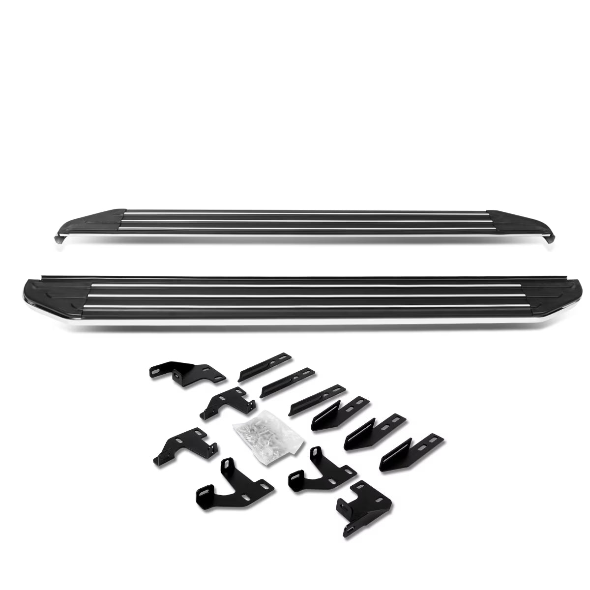 Pair 5.5" Aluminum Side Step Nerf Bar Running Board N28291