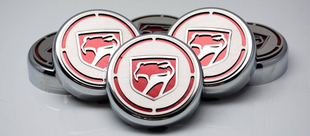 Cap Cover Set 5pc Red Dodge Viper T1602