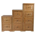 Oak 3 Drawer File Cabinet C51287