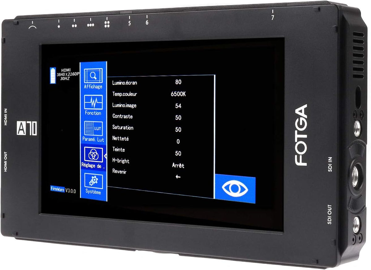 7 Inch Full HD IPS On-Camera Field Monitor with HDMI 4K Input/Output C11218