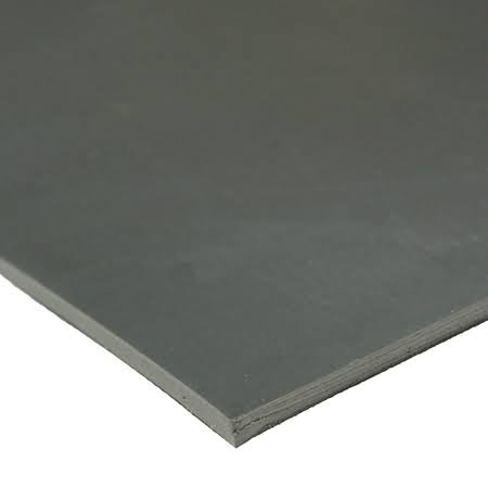 SBR Sheet 65A Gray 1/4 in x 36 in W x 36 in L M2262