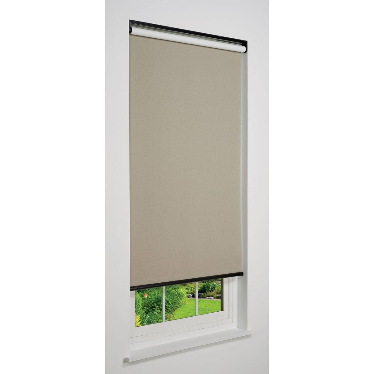 Taupe 65 W x 66 H Cordless Blackout Roller Shade N692