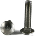 3/8 inch-16 x 2-1/2 inch Carriage Bolt 18-8 Stainless Steel QTY 100 N694