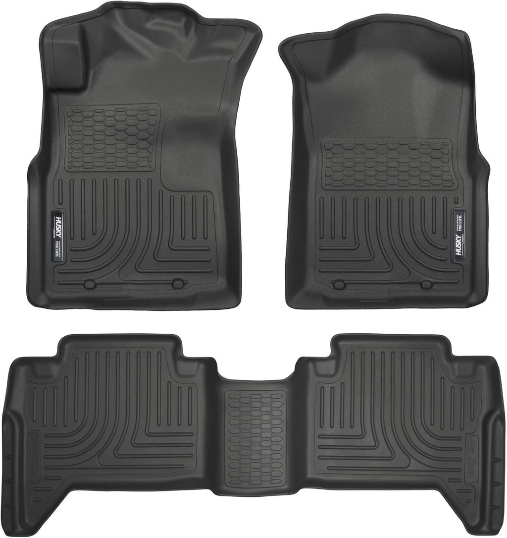 Black Front & 2nd Seat Floor Liners 3 Pcs V158299