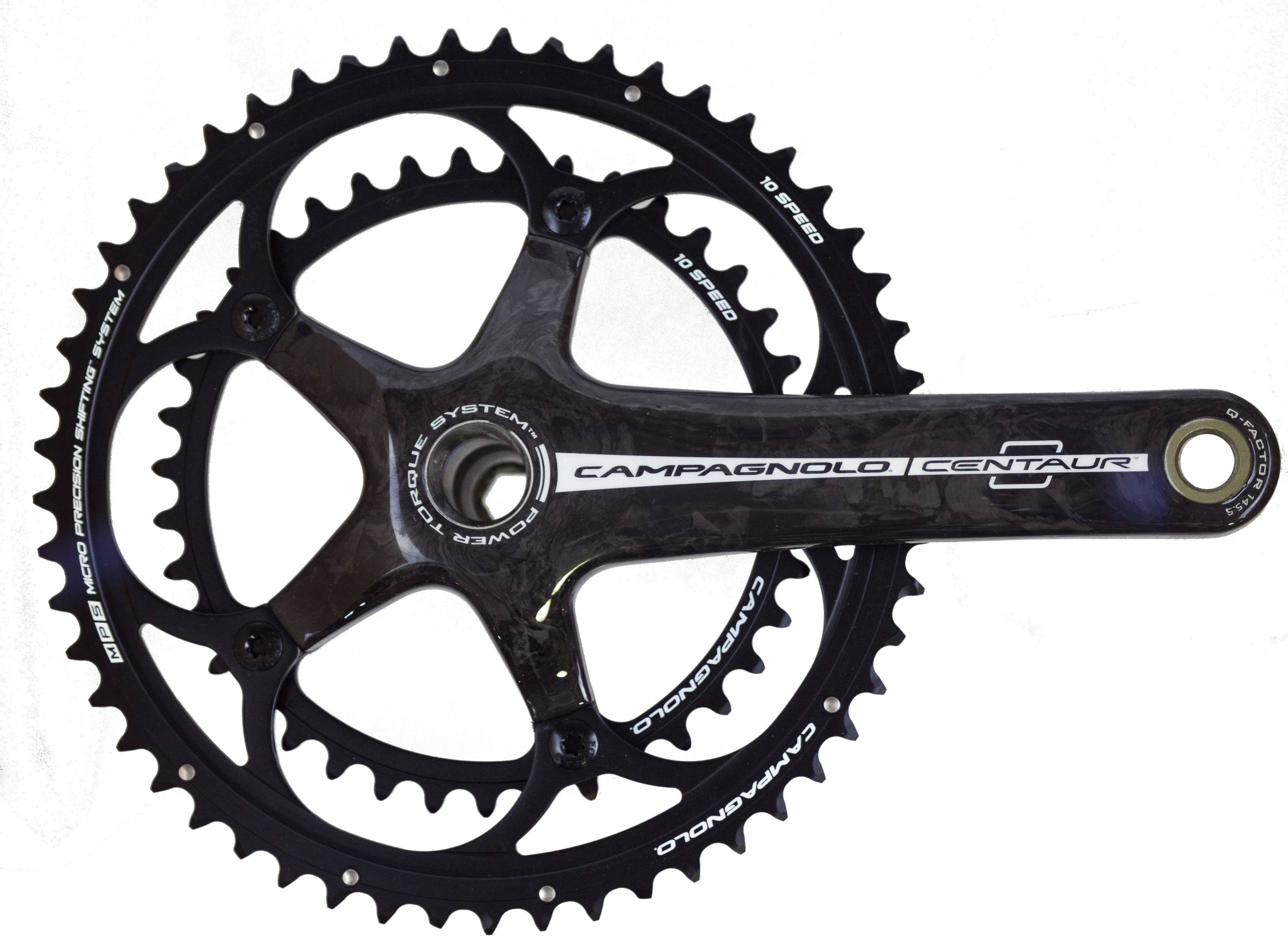 Black 10 Speed Double 39/53 Crankset 172.5mm T83722