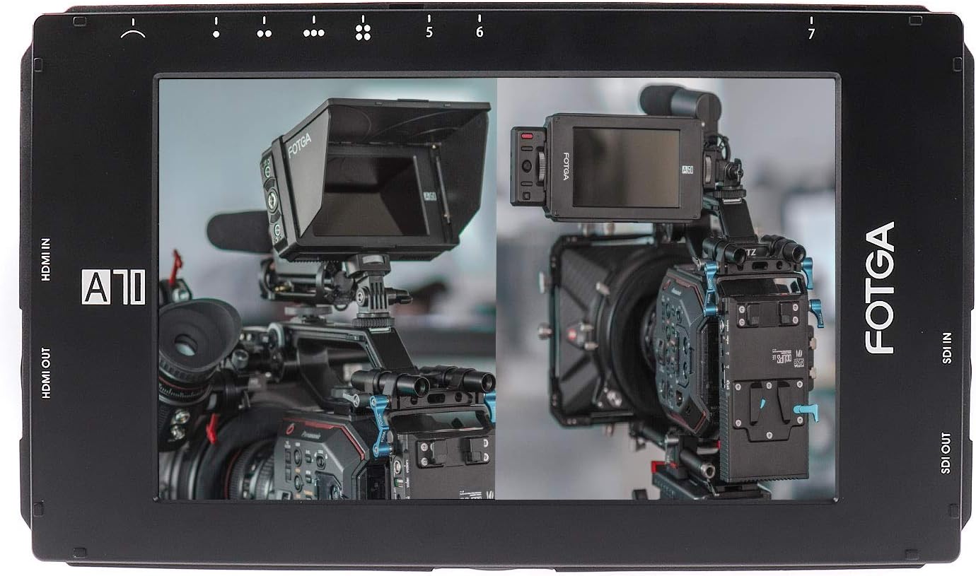 7 Inch Full HD IPS On-Camera Field Monitor with HDMI 4K Input/Output C11218