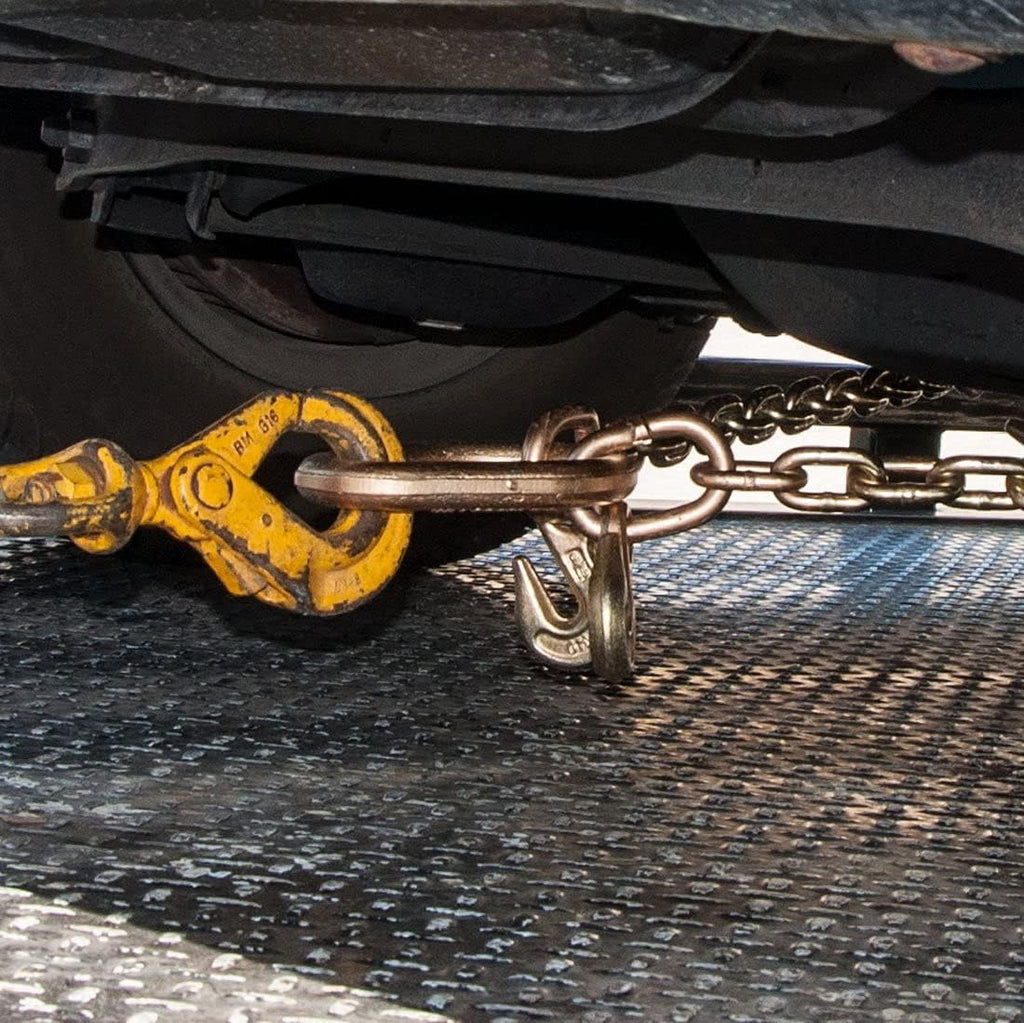 Grade 70 Towing Chain Bridle with R-Hooks and T/J Combination Hooks - 48 Inches Long - 4,700 Pound Safe Working Load J858