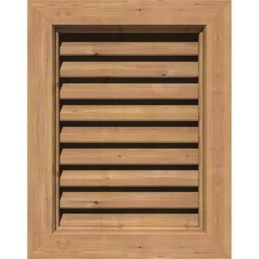 Unfinished Vertical Gable Vent U378408