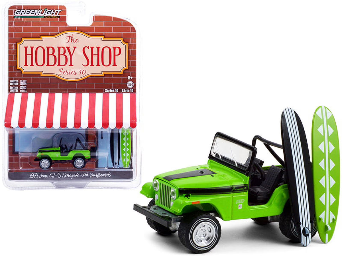 1/64 Scale Diecast Jeep CJ-5 Renegade Toy Car W38751