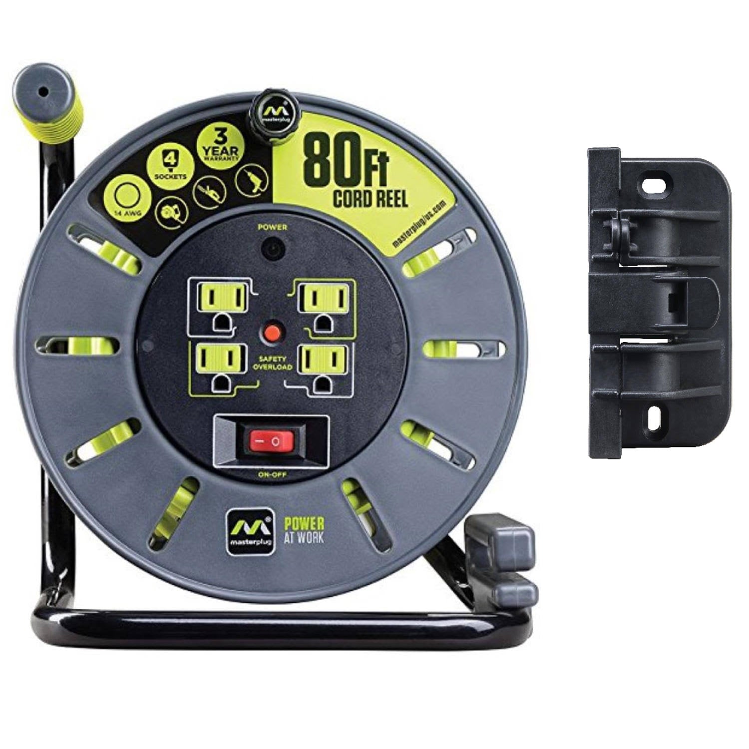 80ft 4 Sockets 13A Cable Reel X581