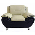 Faux Leather Upholstered Club Chair Z642667