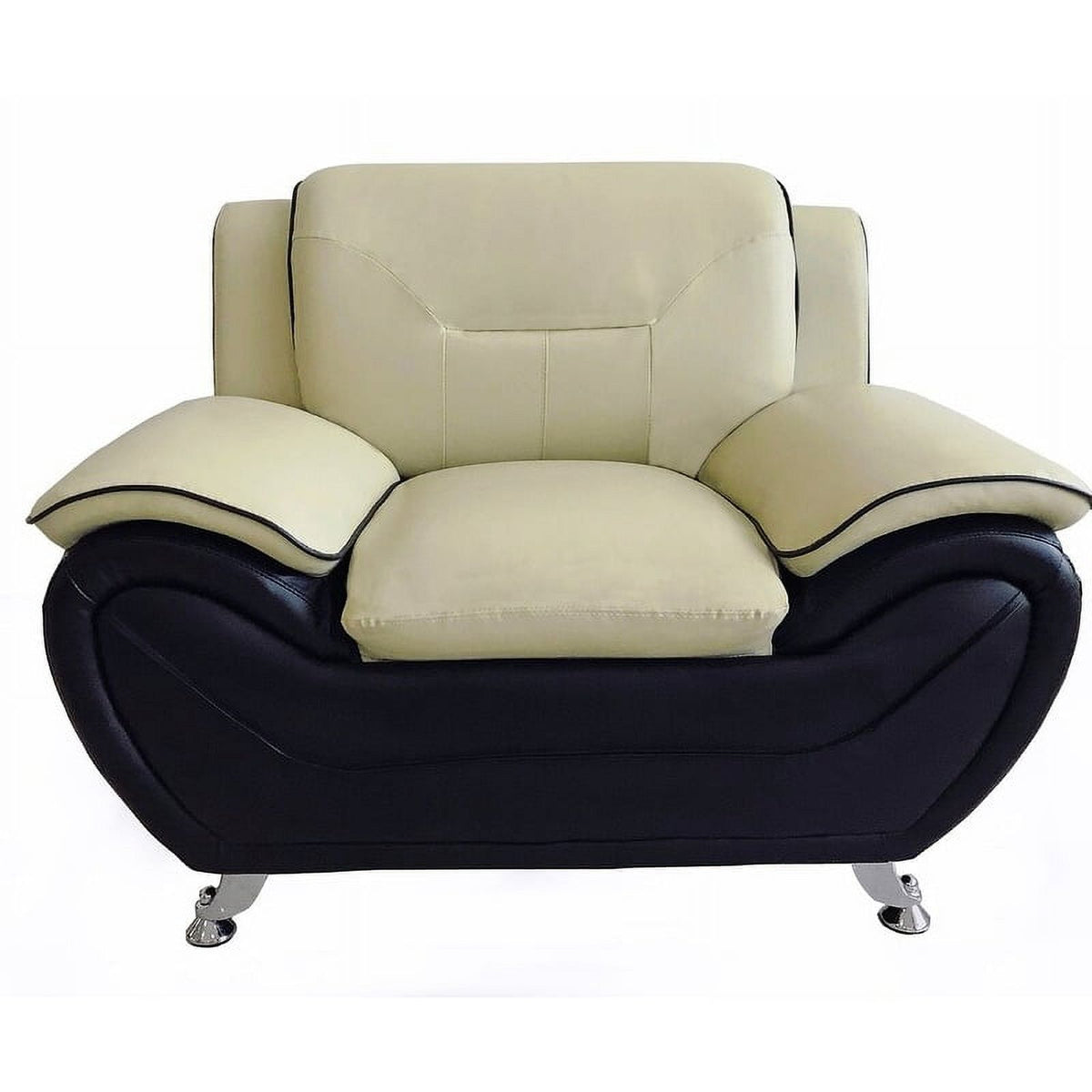Faux Leather Upholstered Club Chair Z642667