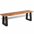Solid Acacia Wood Bench G580148
