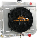 3 Row Aluminum Radiator with Shroud and Fan K292