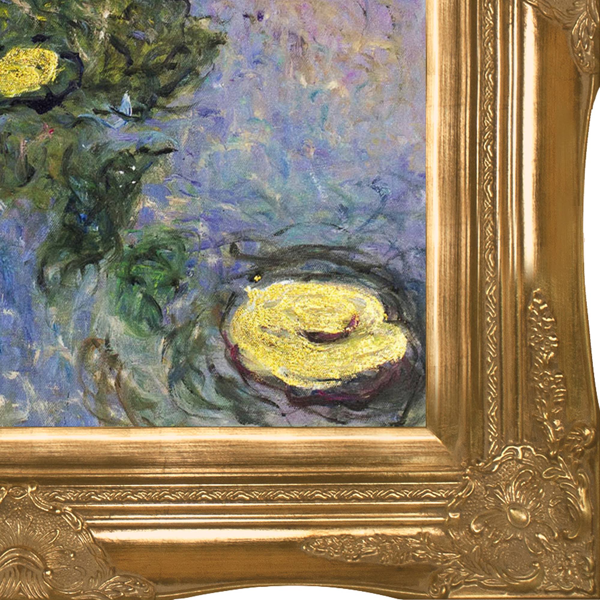 Hand Painted Framed Oil Reproduction on Canvas B644