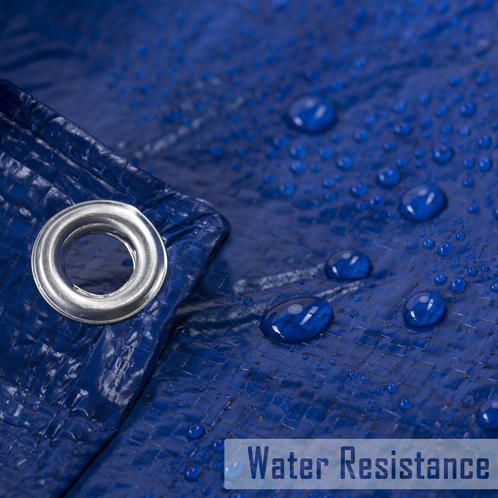 Blue Waterproof Poly Tarp X894018