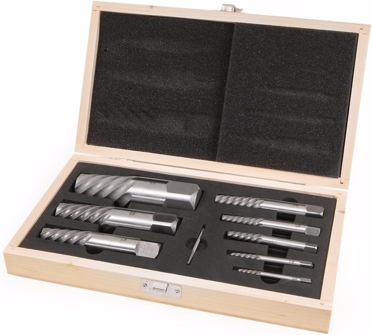 9PC Screw Extractor Set, 5/64-1 1/16", Pack of 2 P1845