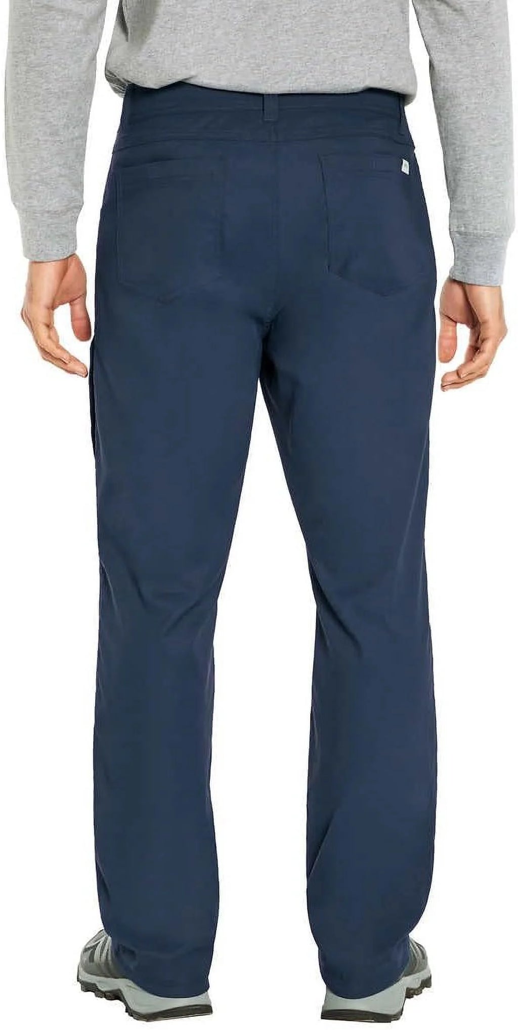Men’s Fleece Lined Stretch Fabric Pant (Blue,32x32) S943189
