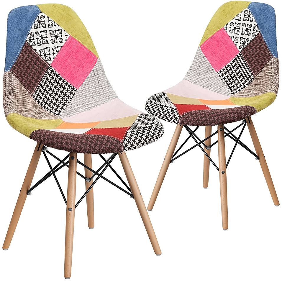 Set of 2 Upholstered Accent Chairs K8959