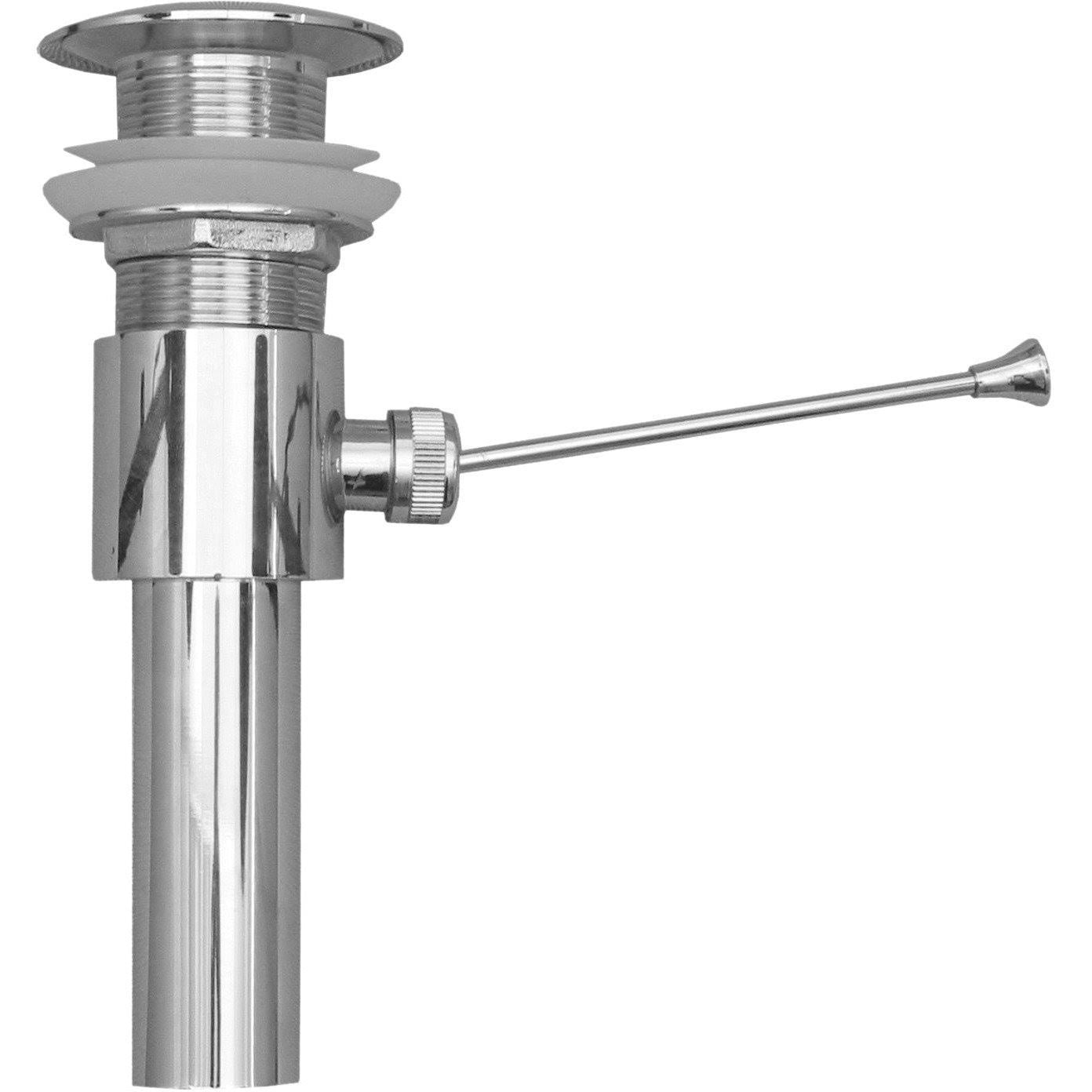 Brushed Nickel Pop-Up Mechanical Drain Q62743