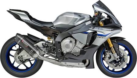 3/4 Exhaust Carbon Fiber Muffler Gray H7187
