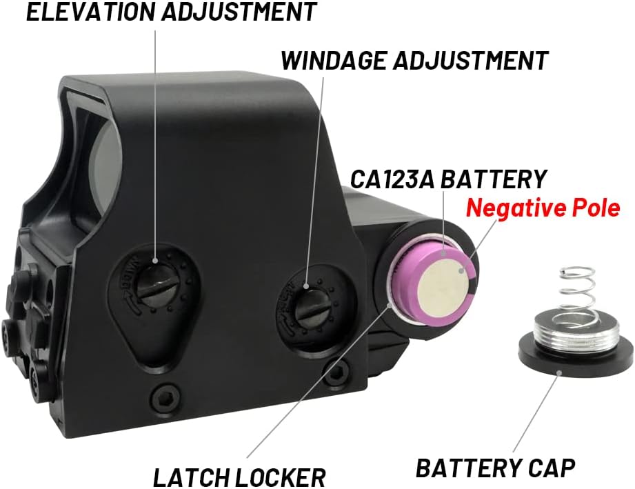 Holographic Green & Red Dot Sight Scope Pack of 2 Q251462