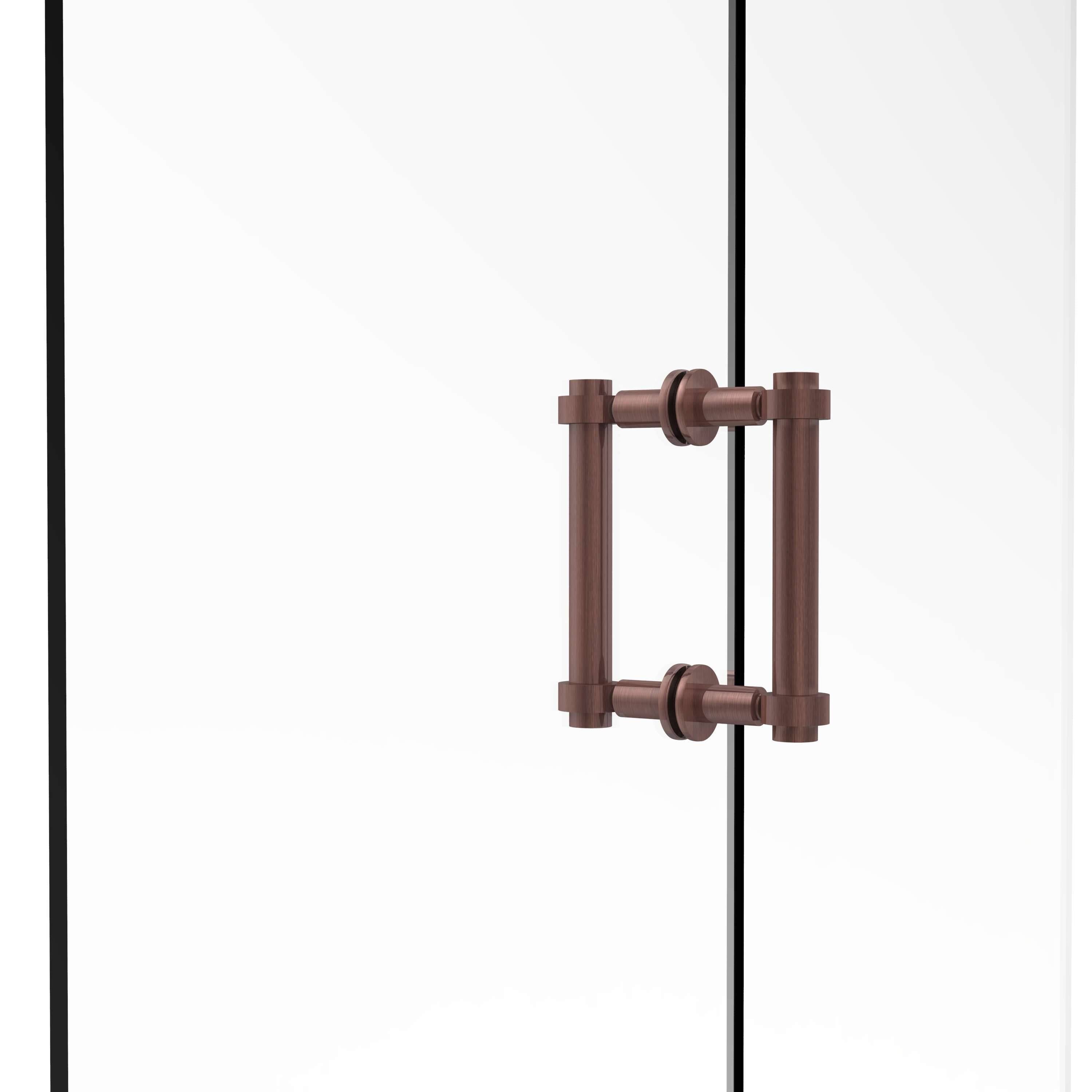 Antique Copper 6 inch Shower Door Pull S329