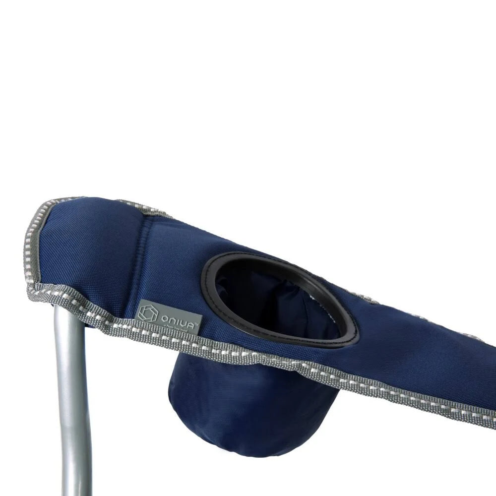 Navy Reclining Camp Chair A683964