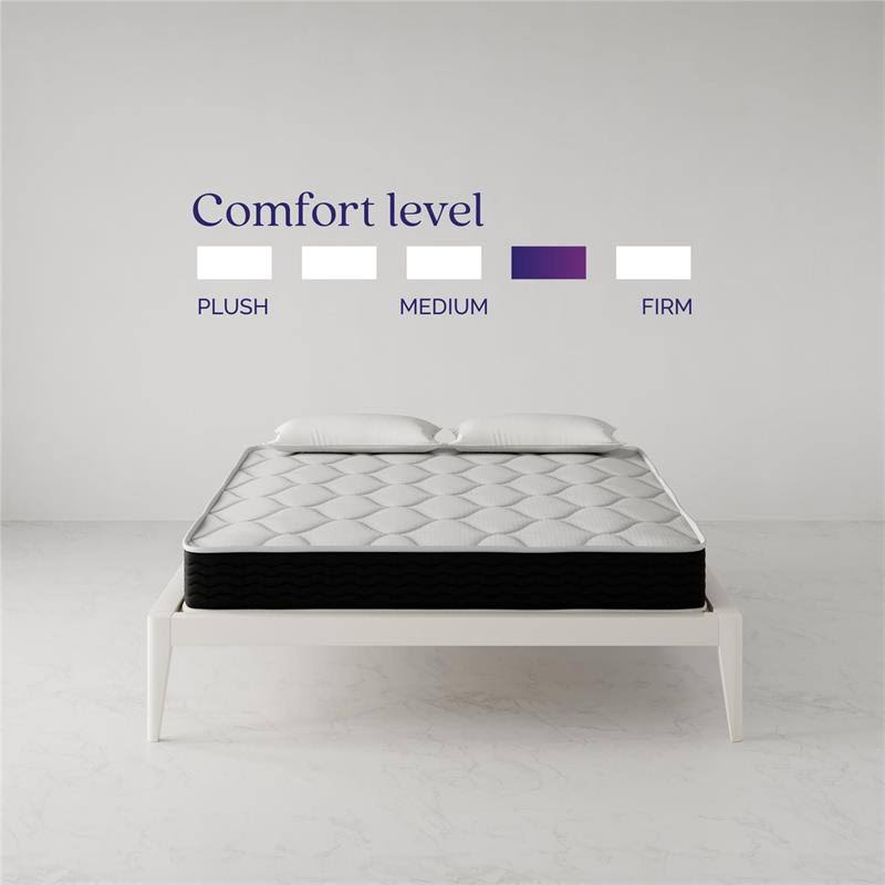 Full Encased Coil and Memory Foam Hybrid Mattress L691